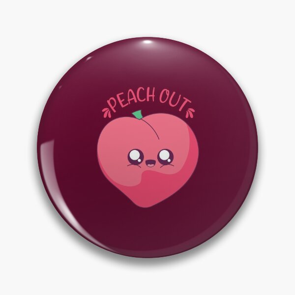 Item preview, Peach Out Kawaii Peach designed and sold by KawaiiPark.