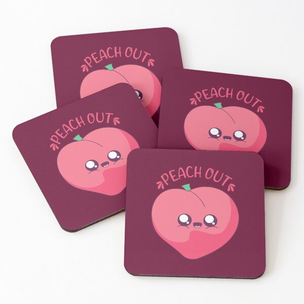 Item preview, Peach Out Kawaii Peach designed and sold by KawaiiPark.