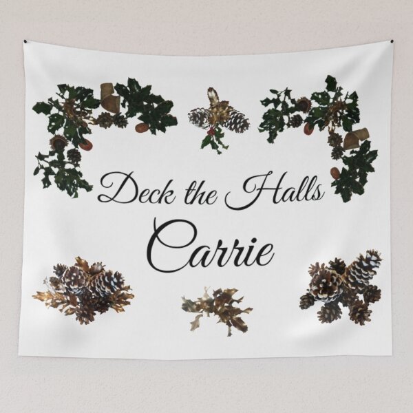 Item preview,  Deck the Halls Carrie designed and sold by edwardtiptonart.