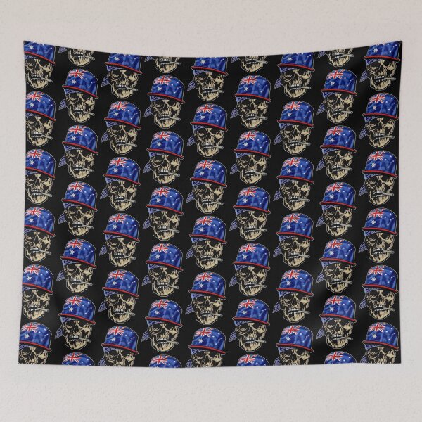 Item preview, Australian grunge scull designed and sold by urban-color.