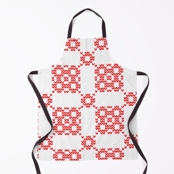 Item preview, Knitted red old fashion Scandinavia pattern designed and sold by Digibee.