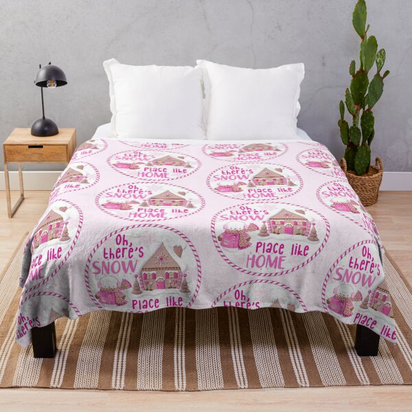 Item preview, Snow Place Like Home - Baby Pink designed and sold by PawsitiveMum.