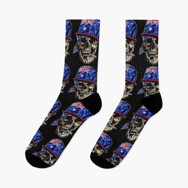 Item preview, Australian grunge scull designed and sold by urban-color.