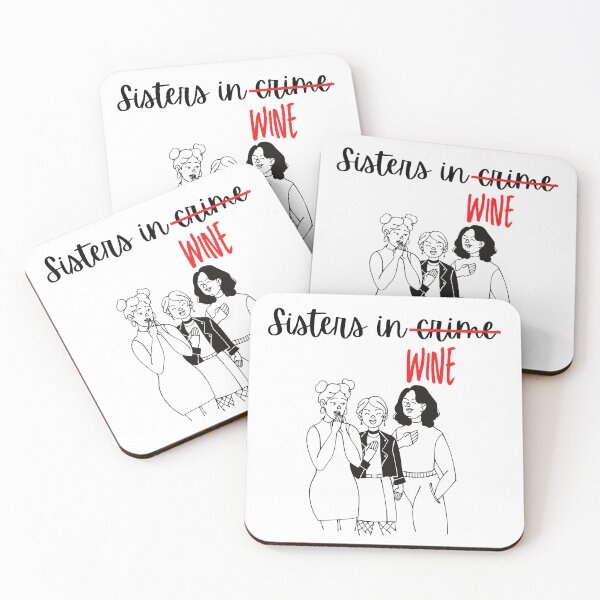 Item preview, Partner in crime | Sisters in crime | Sisters in Wine designed and sold by AnnaAndVibes.