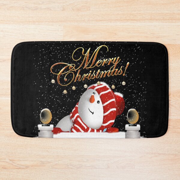 Item preview, Merry Christmas snowman designed and sold by trickydee.
