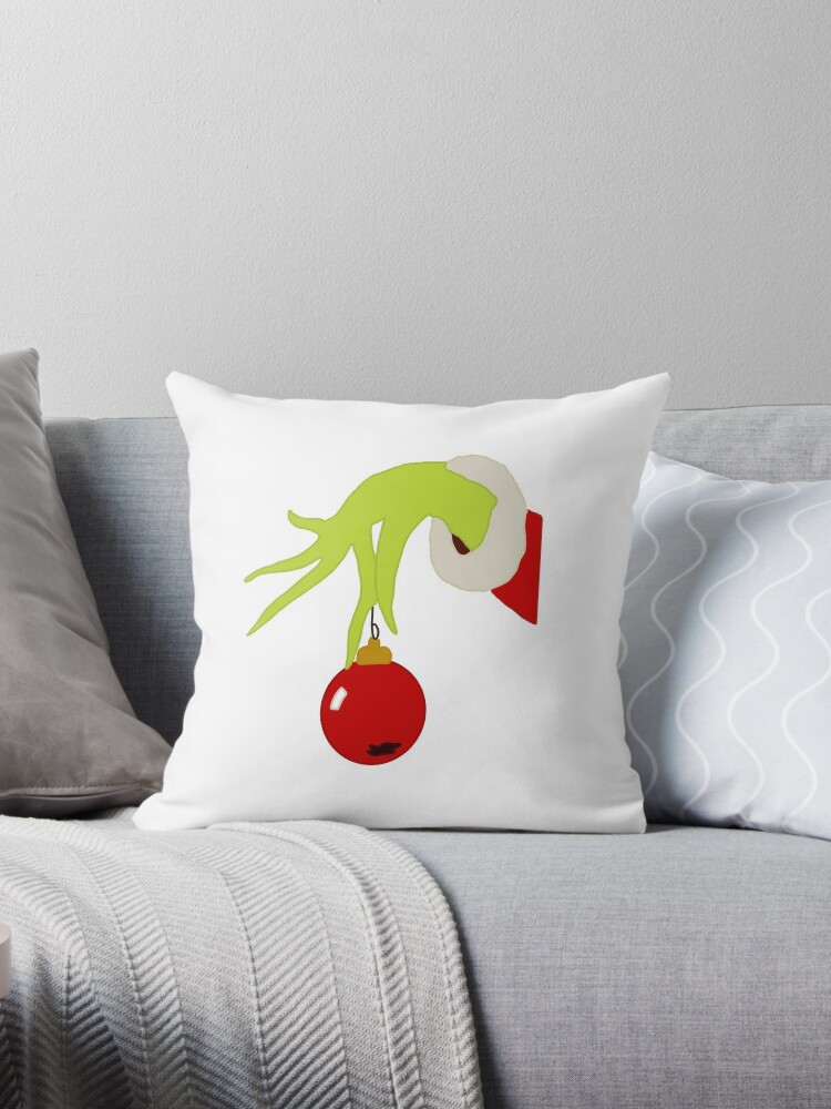 Grinch Pillow, Grinch Christmas Pillow Decor, Grinch Christmas Gift -  Stunning Gift Store