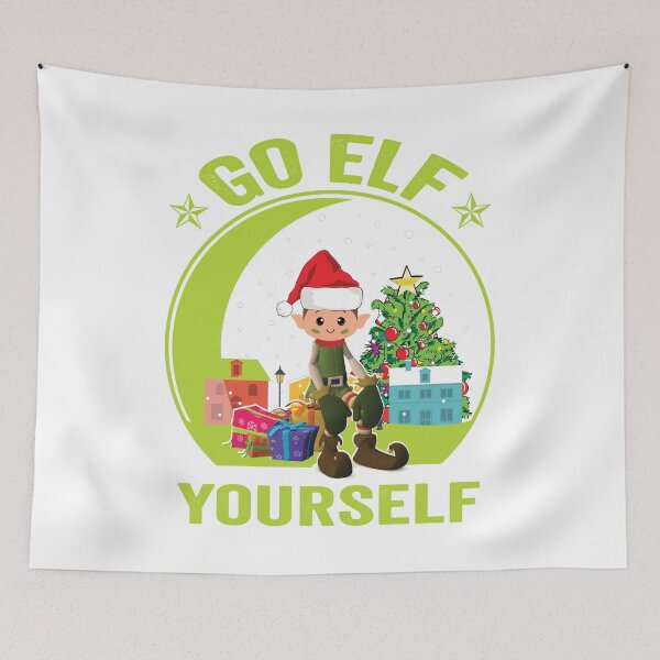 Item preview, GO ELF YOURSELF T-Shirt,  Gift Idea for Anniversary, Wedding, Mother's Day, Father's Day, Graduation, Thanksgiving, Christmas & New Year's Day. designed and sold by KHRO.