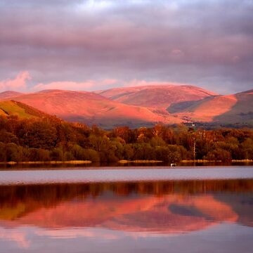 Artwork thumbnail, Sunset in the Lake District by McBay