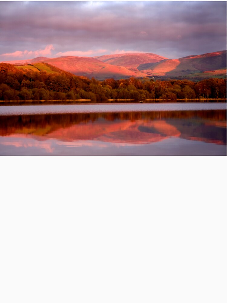 Thumbnail 7 of 7, Classic T-Shirt, Sunset in the Lake District designed and sold by McBay.