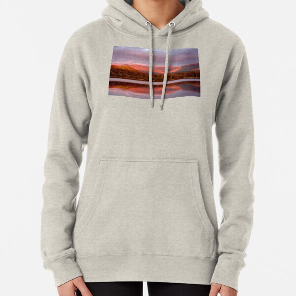 Sunset in the Lake District Pullover Hoodie