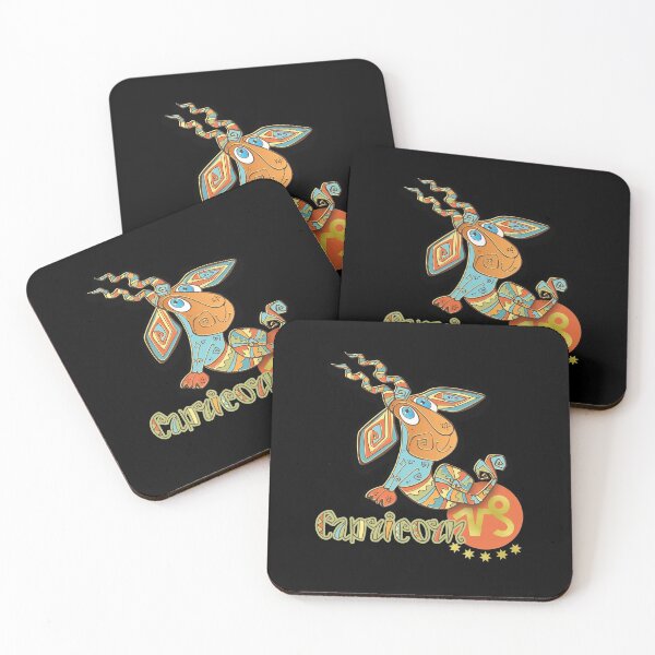 Item preview, Capricorn - Zodiac Cute Cartoon  designed and sold by ColorfulMystic.