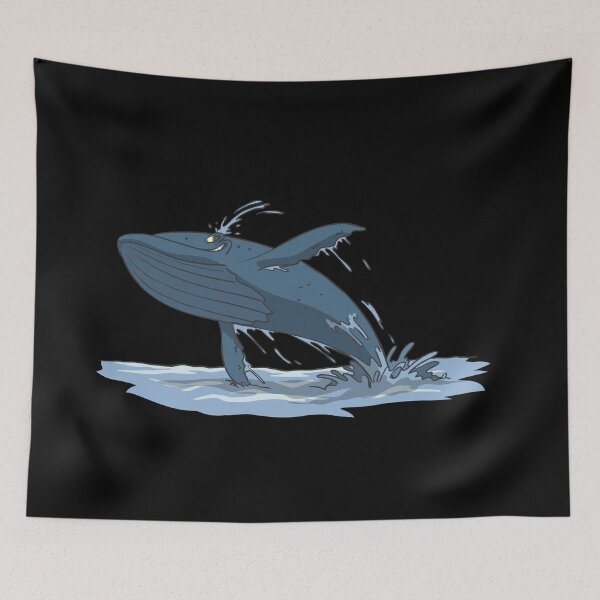 Item preview, Whale jumps in the sea designed and sold by Monkey Ful.