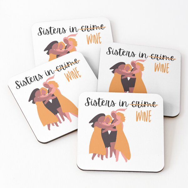 Item preview, Partner in crime | Sisters in crime | Sisters in Wine designed and sold by AnnaAndVibes.