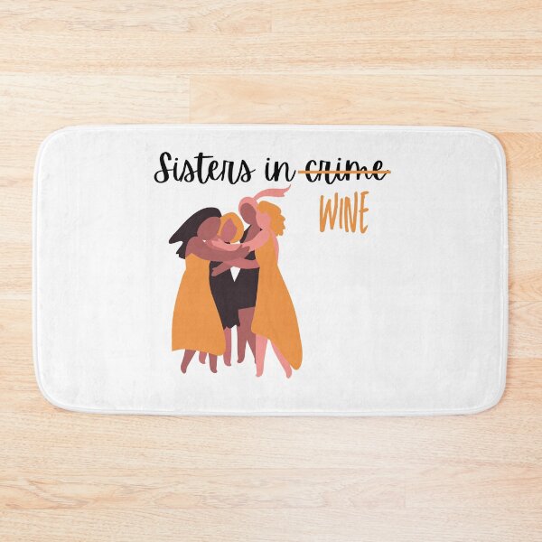 Item preview, Partner in crime | Sisters in crime | Sisters in Wine designed and sold by AnnaAndVibes.