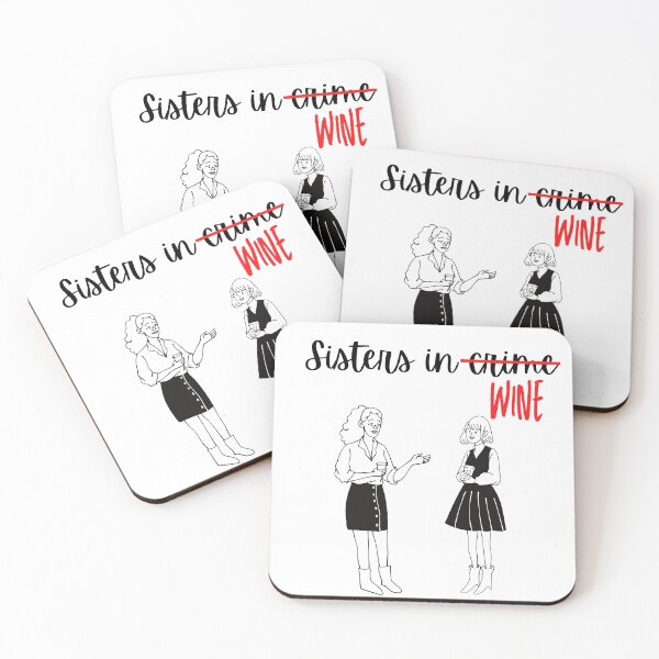 Item preview, Partner in crime | Sisters in crime | Sisters in Wine designed and sold by AnnaAndVibes.