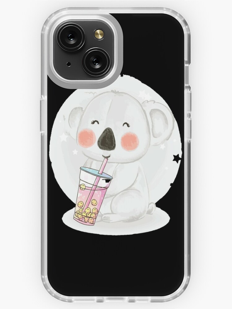 kawaii koala boba animal iPhone Case by Maystro-design