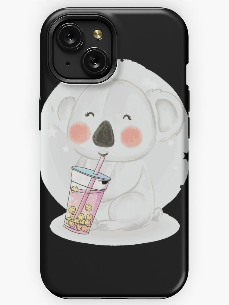 kawaii koala boba animal iPhone Case by Maystro-design