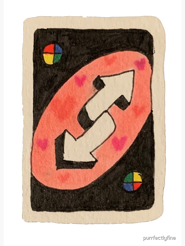 Pixilart - Uno reverse card by Wolf-drawing