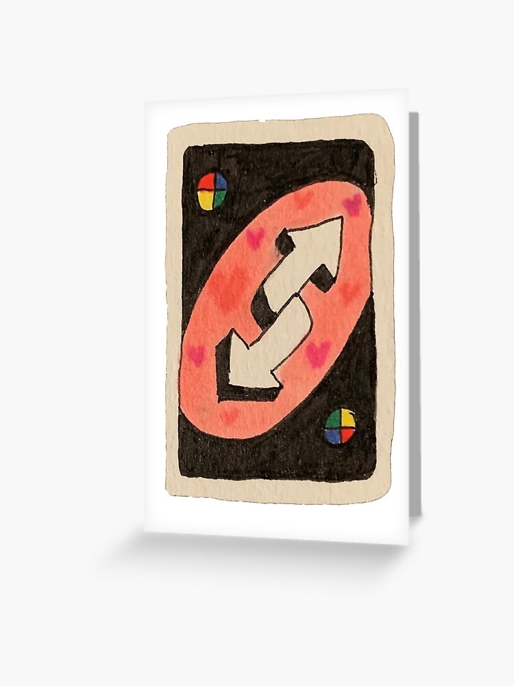 Uno Reverse Greeting Cards for Sale