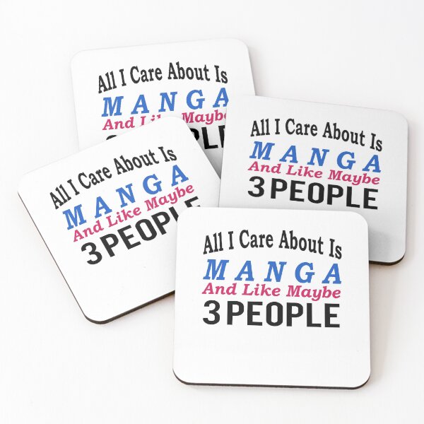 Item preview, All I Care About Is Manga and Like Maybe 3 People designed and sold by zeliche mohammed.