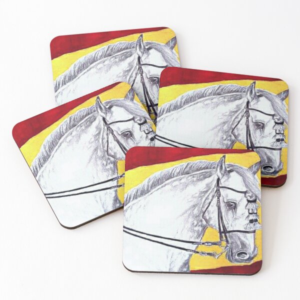 Artikelvorschau, Spanische Dressurpferdemalerei entworfen und verkauft von horseaddicted.