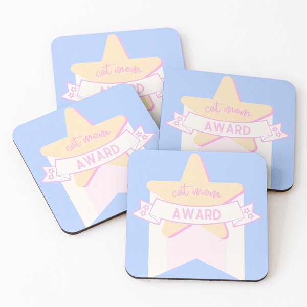 Item preview, cat mom badge star award designed and sold by STUDIOmilk.