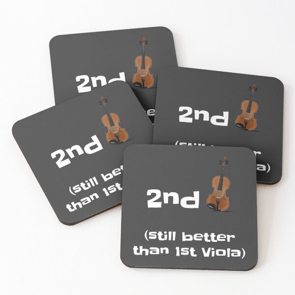 Item preview, Second Fiddle: Still Better Than First Viola designed and sold by WeaveTrumpet.