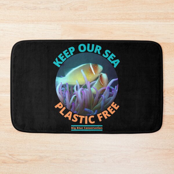 Item preview, Keep Our Sea Plastic Free designed and sold by BigBlueDiving.
