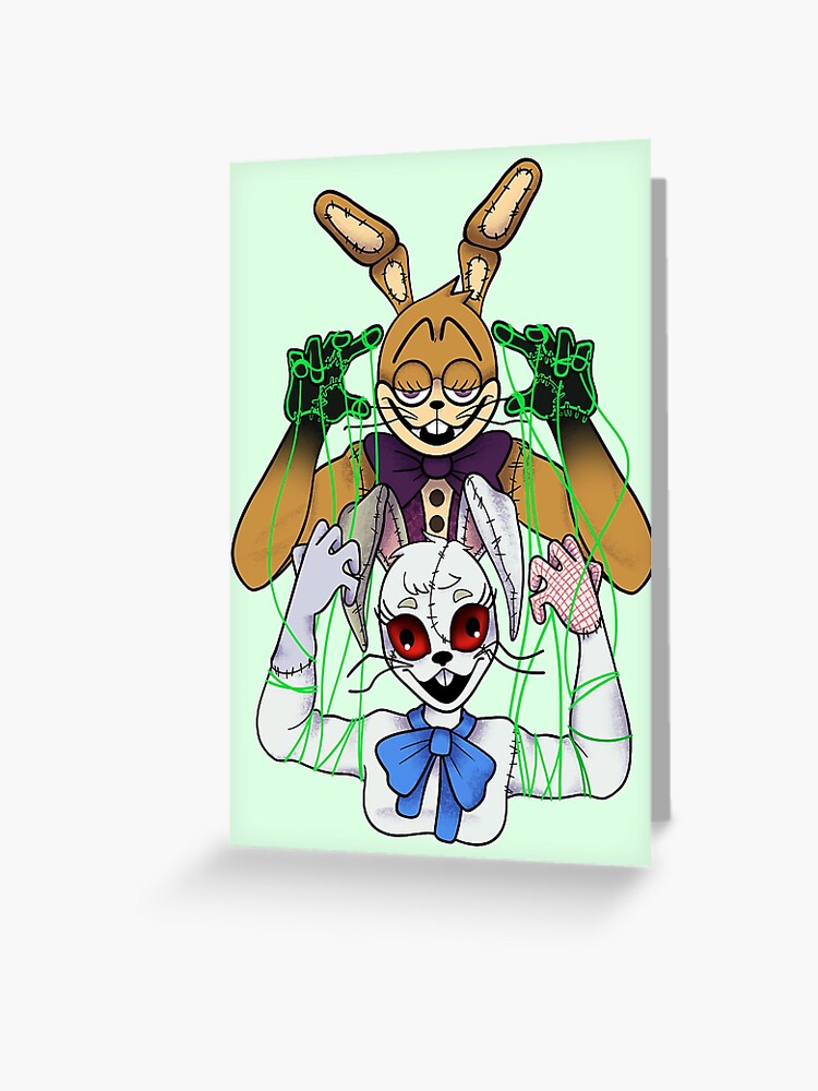 Five nights at Freddie's Glitchtrap  Greeting Card for Sale by