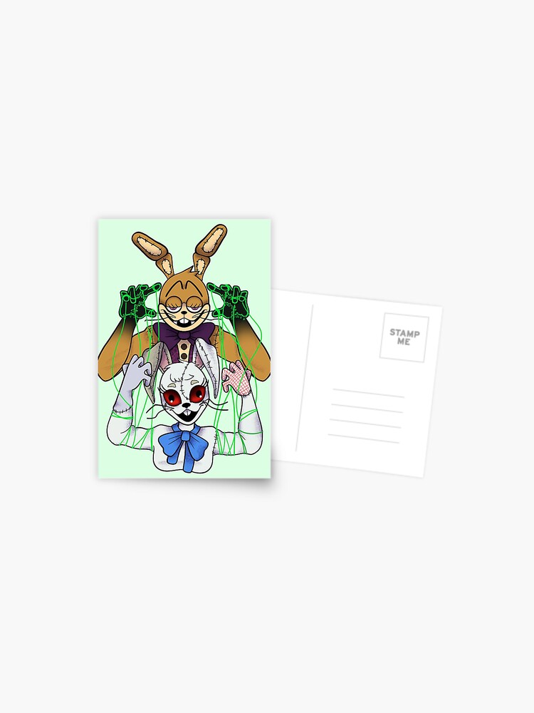 Glitchtrap's Puppetry - FNaF Greeting Card for Sale by Lavafet