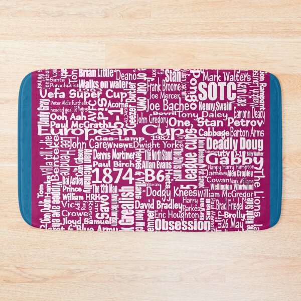 Item preview, aston villa football club History Words designed and sold by madein1874.