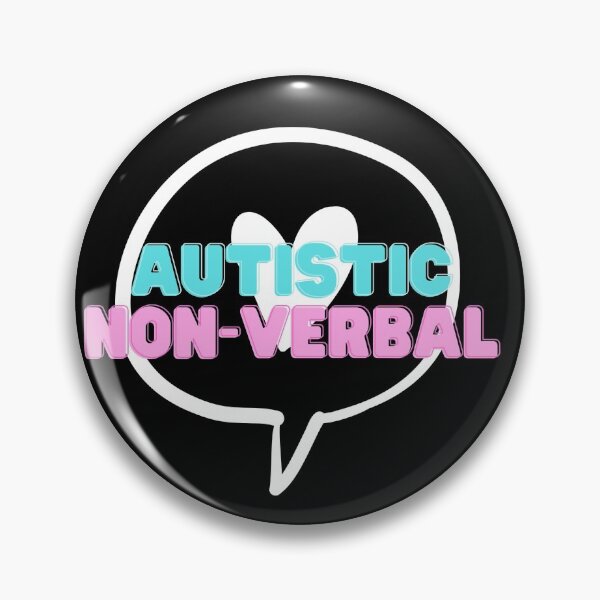 Item preview, Autistic Non Verbal | Autism Awareness Masks | Stickers | Buttons designed and sold by DevlynnDesigns.