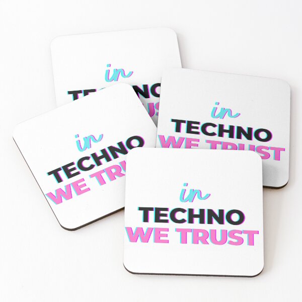Item preview, In techno We Trust designed and sold by NicyShopy.