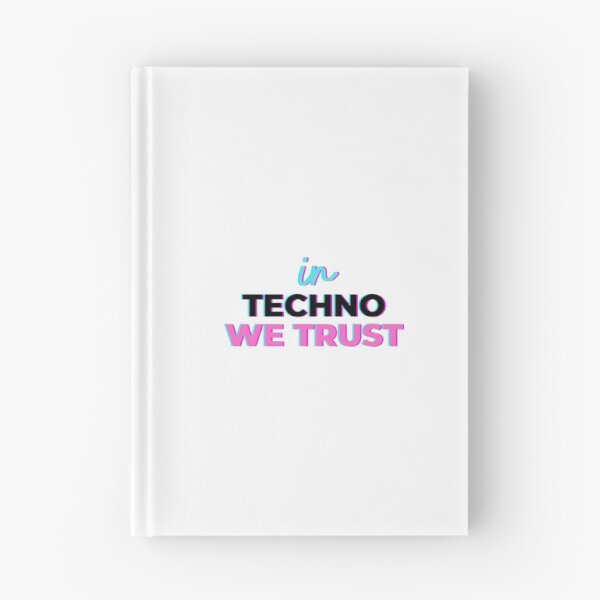 Item preview, In techno We Trust designed and sold by NicyShopy.