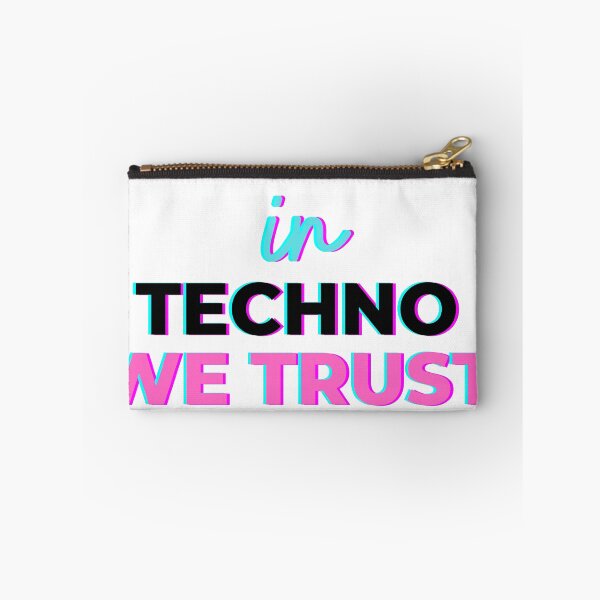 Item preview, In techno We Trust designed and sold by NicyShopy.
