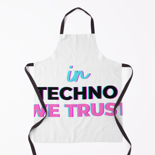 Item preview, In techno We Trust designed and sold by NicyShopy.