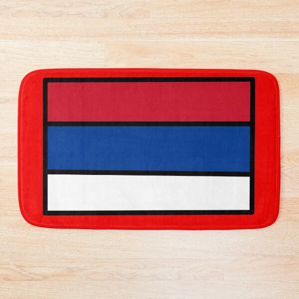 Item preview, Red Drawn Serbia Flag designed and sold by jesumedina.