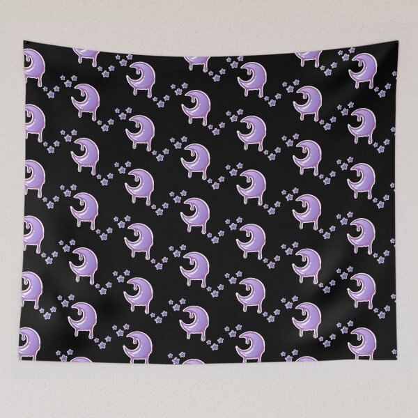 Item preview, Purple Drippy Moon designed and sold by lavender-sketch.