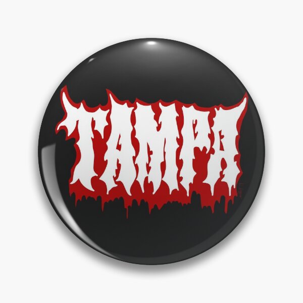 Item preview, Tampa Death Metal Logo Red designed and sold by rsigginsdesign.