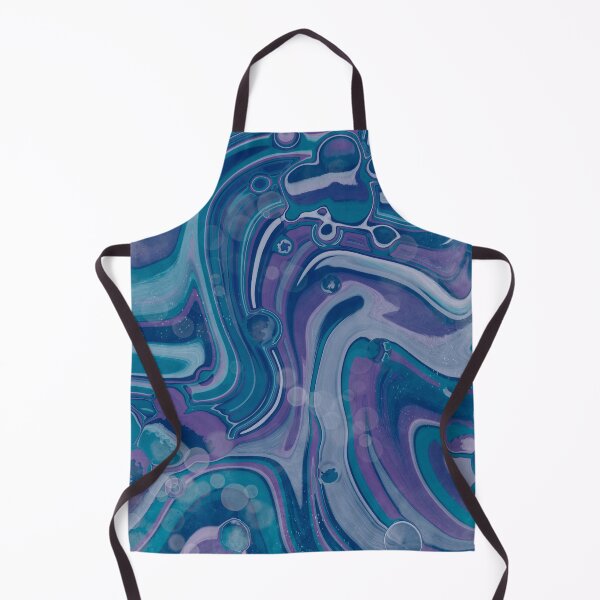 Item preview, Petrichor, digital fluid pour with cells designed and sold by MayGreenAbgrall.