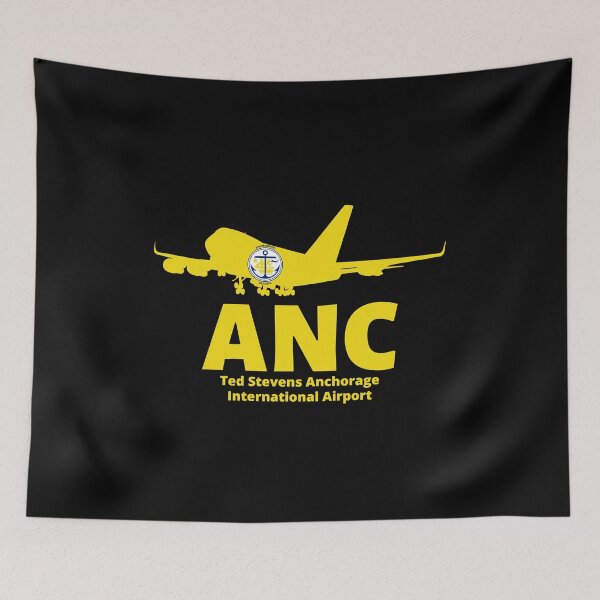 Item preview, Airport Airline Travel Anchorage Alaska ANC designed and sold by starshiporion.