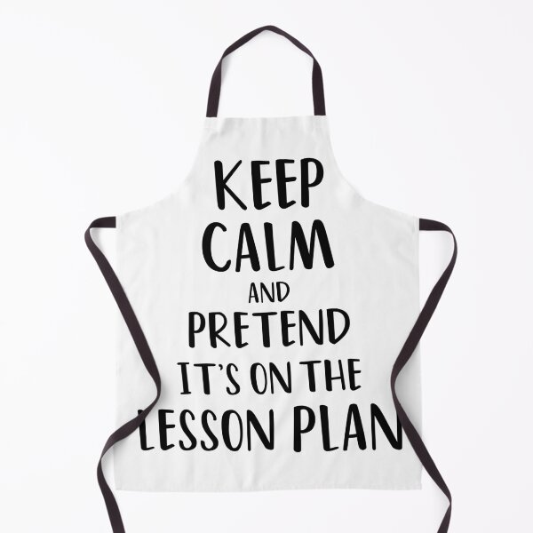 Item preview, Keep calm and pretend it's on the lesson plan designed and sold by yusufdehbi.