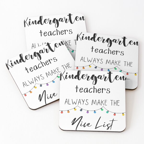 Item preview, Christmas Teacher Kindergarten Design designed and sold by katiegaffney95.