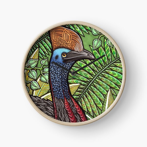 Cassowary Clock