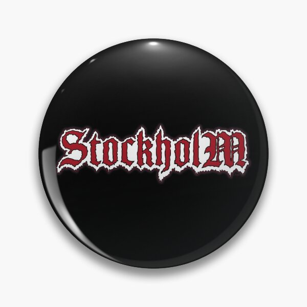 Item preview, Stockholm Death Metal Logo Red designed and sold by rsigginsdesign.