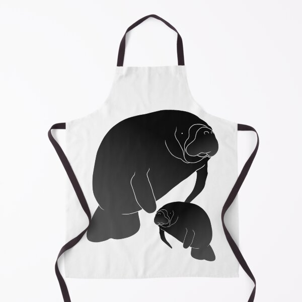 Item preview, Manatee mom and calf designed and sold by The Sleepy Monito.