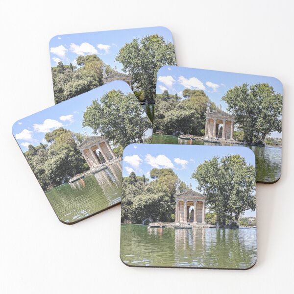 Item preview, Villa Borghese lake Temple of Aesculapius garden public park rome italy designed and sold by am-mantilla2156.