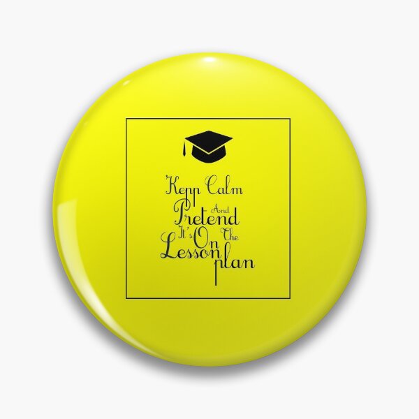 Item preview, Keep calm and pretend it's on the lesson plan designed and sold by yusufdehbi.