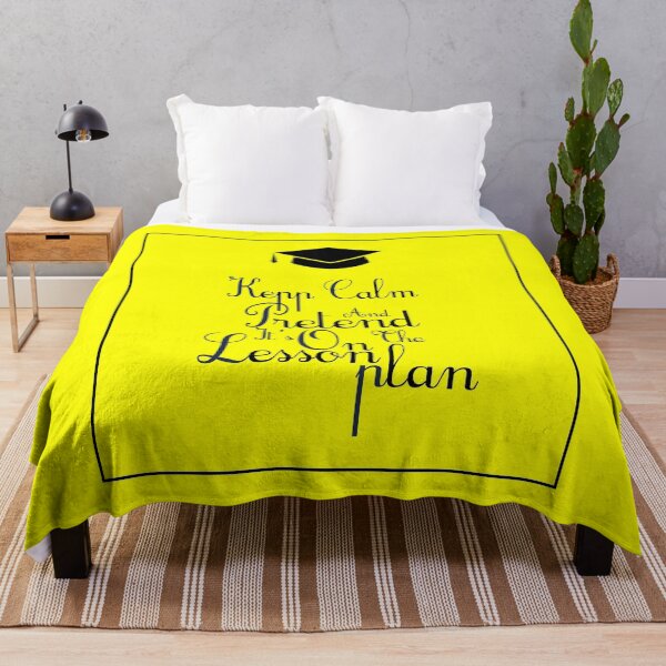 Item preview, Keep calm and pretend it's on the lesson plan designed and sold by yusufdehbi.