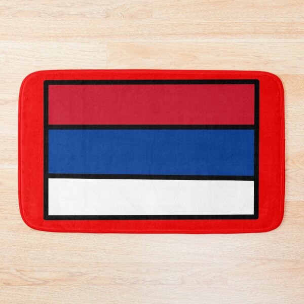 Item preview, Red Drawn Serbia Flag designed and sold by jesumedina.